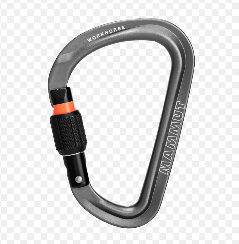 Mammut HMS Screwgate locking carabiner